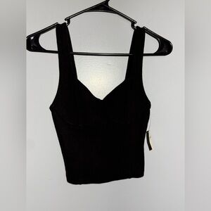 Aerie Black Crop Top